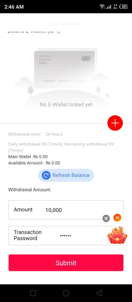 Slots PK Withdraw